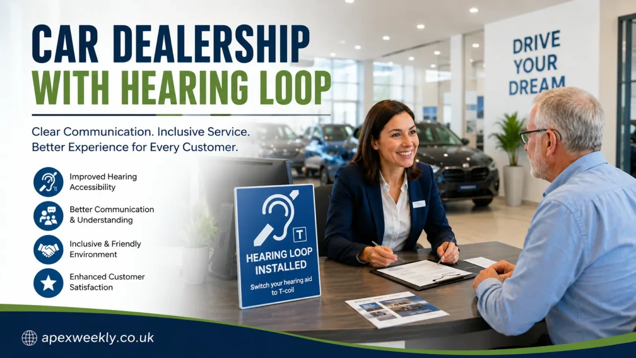 car dealership with hearing loop