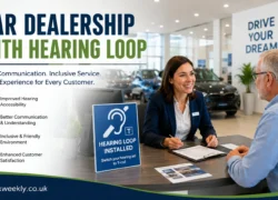 car dealership with hearing loop