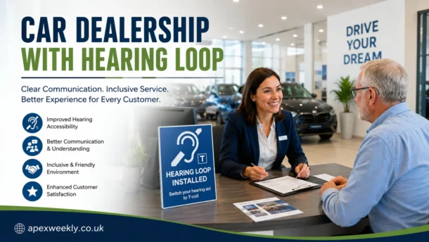 car dealership with hearing loop