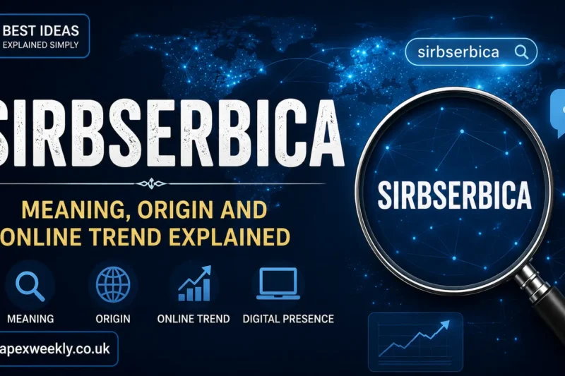 What Is Sirbserbica and Why Is It Gaining Attention Online?